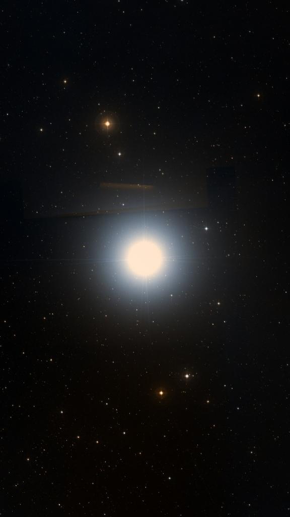 Le ciel autour de Achernar, cadré au champ de Seestar S30 Pro