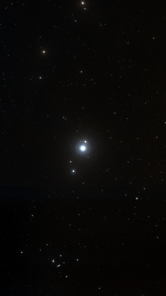 Le ciel autour de Adhafera, cadré au champ de Seestar S30 Pro