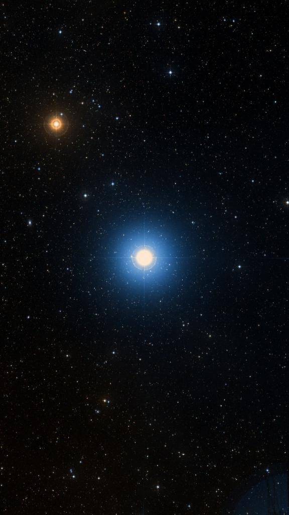 Le ciel autour de Adhara, cadré au champ de Seestar S30 Pro