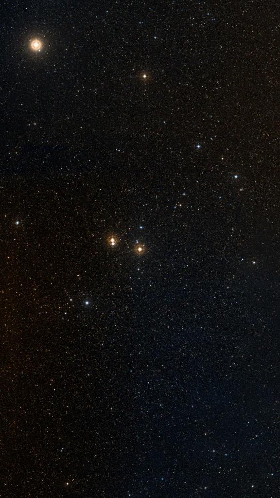 Le ciel autour de Ainalrami, cadré au champ de Seestar S30 Pro