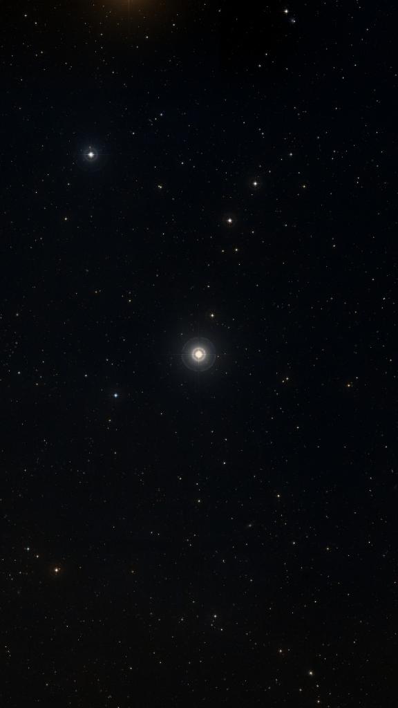 Le ciel autour de Alchiba, cadré au champ de Seestar S30 Pro