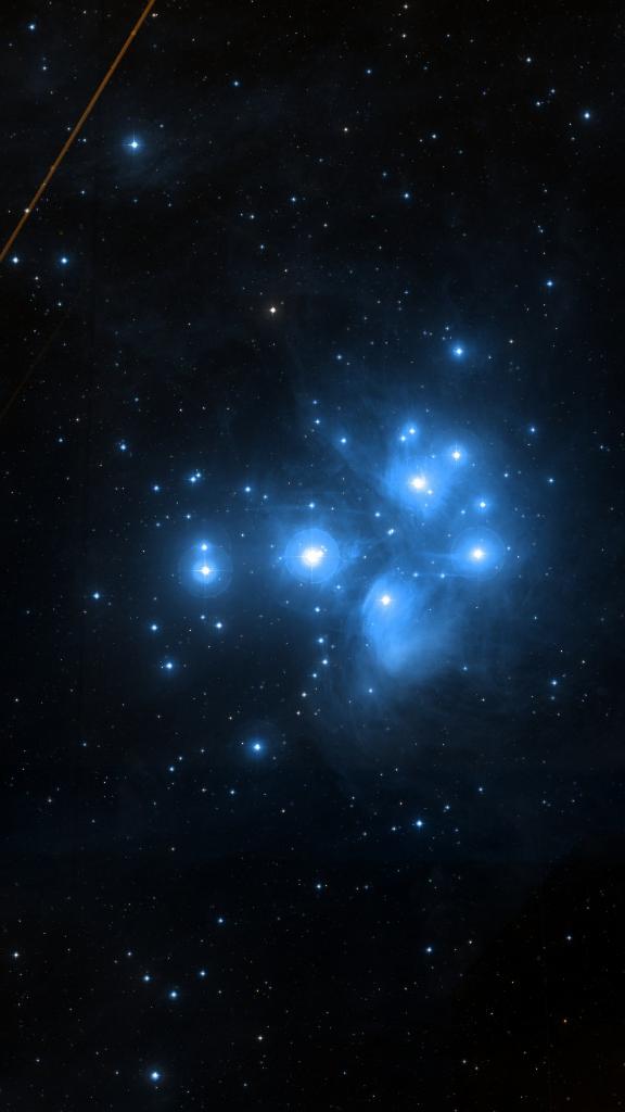Le ciel autour de Alcyone, cadré au champ de Seestar S30 Pro