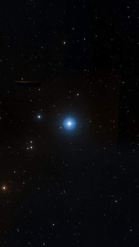 Le ciel autour de Aldhanab, cadré au champ de Seestar S30 Pro