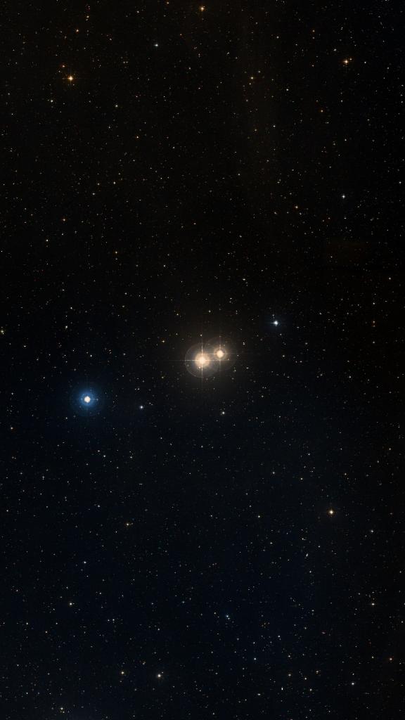 Le ciel autour de Algedi, cadré au champ de Seestar S30 Pro