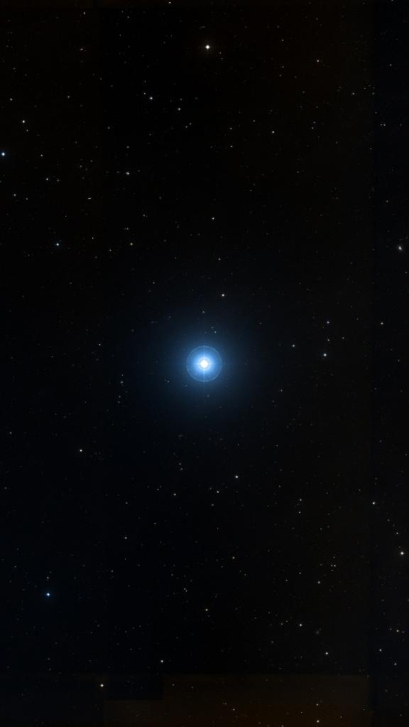 Le ciel autour de Algenib, cadré au champ de Seestar S30 Pro