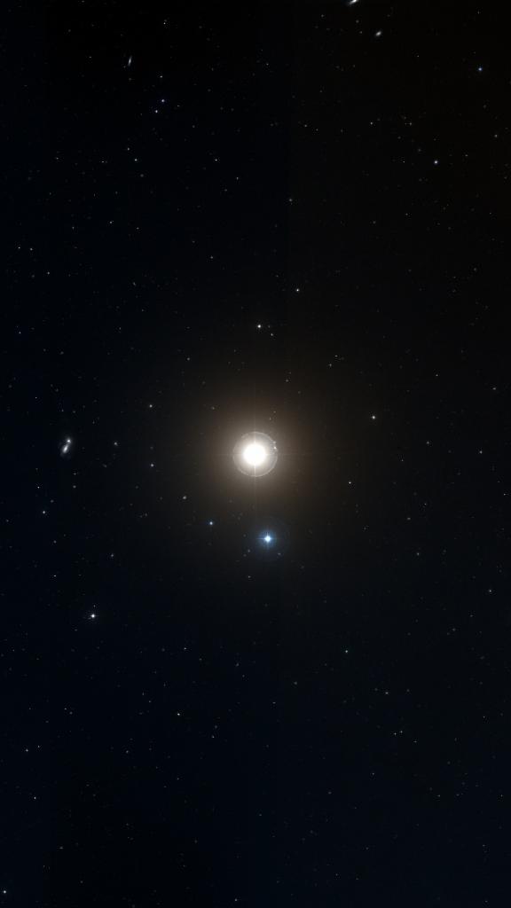 Le ciel autour de Algieba, cadré au champ de Seestar S30 Pro