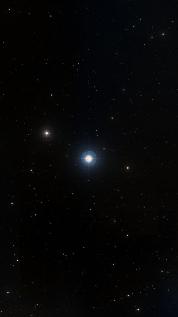 Le ciel autour de Algorab, cadré au champ de Seestar S30 Pro