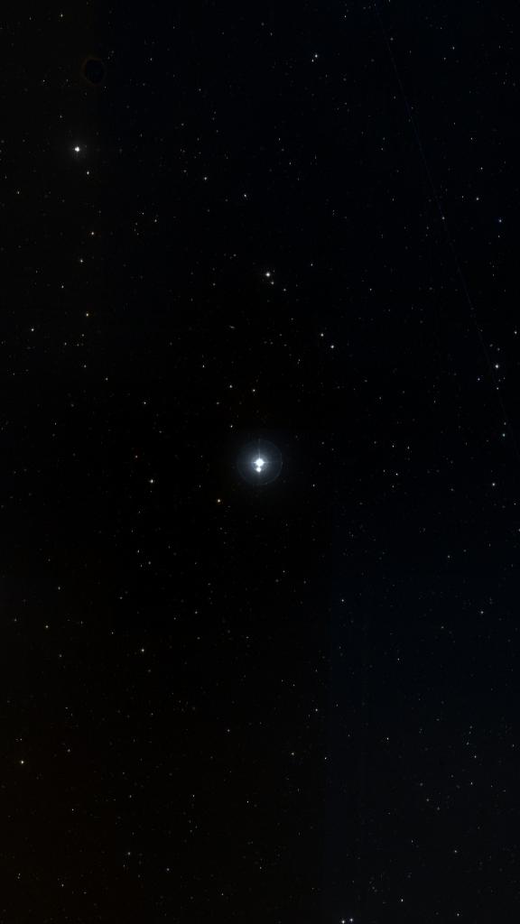 Le ciel autour de Alkalurops, cadré au champ de Seestar S30 Pro