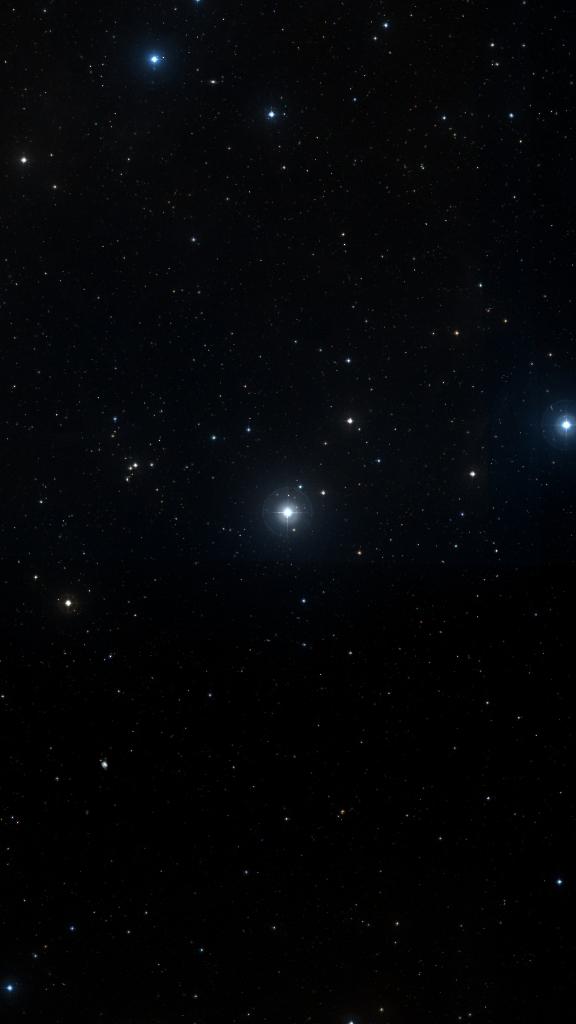 Le ciel autour de Alkarab, cadré au champ de Seestar S30 Pro