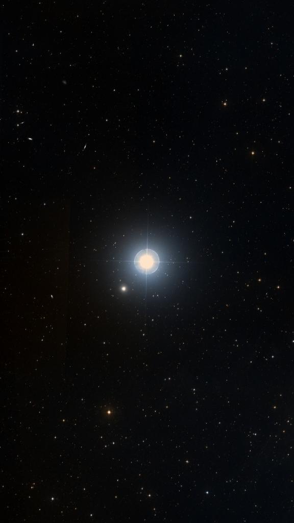 Le ciel autour de Alnair, cadré au champ de Seestar S30 Pro