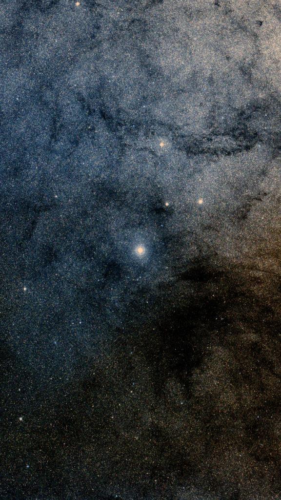 Le ciel autour de Alnasl, cadré au champ de Seestar S30 Pro