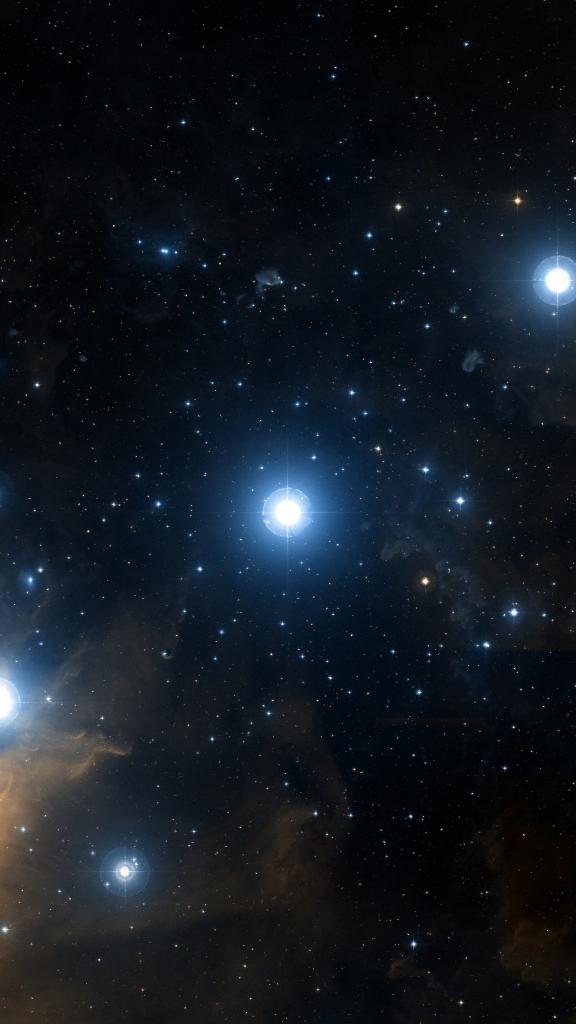 Le ciel autour de Alnilam, cadré au champ de Seestar S30 Pro