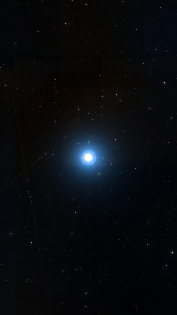Le ciel autour de Alphecca, cadré au champ de Seestar S30 Pro