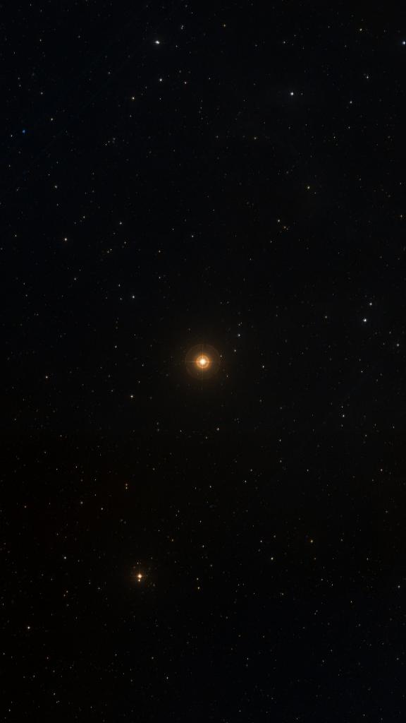 Le ciel autour de Alsciaukat, cadré au champ de Seestar S30 Pro