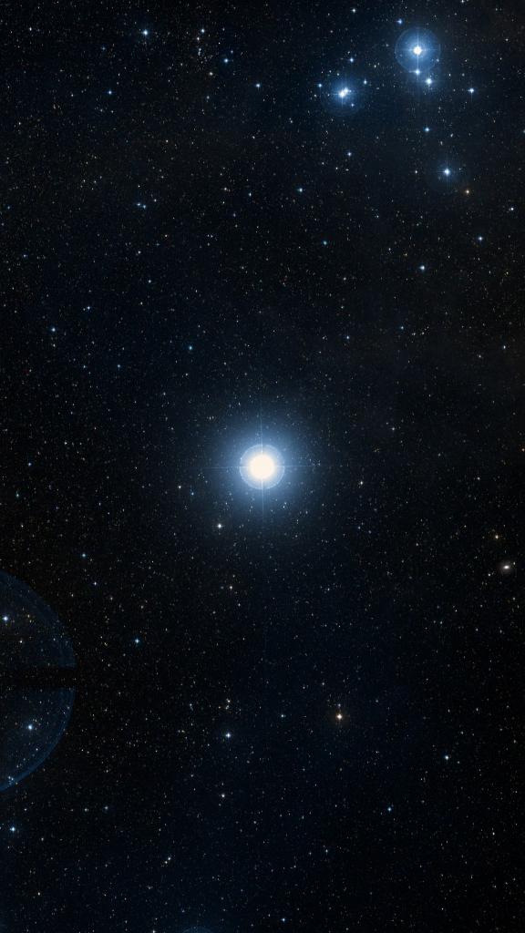 Le ciel autour de Alsephina, cadré au champ de Seestar S30 Pro