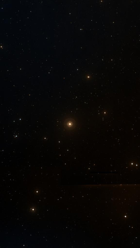 Le ciel autour de Angetenar, cadré au champ de Seestar S30 Pro