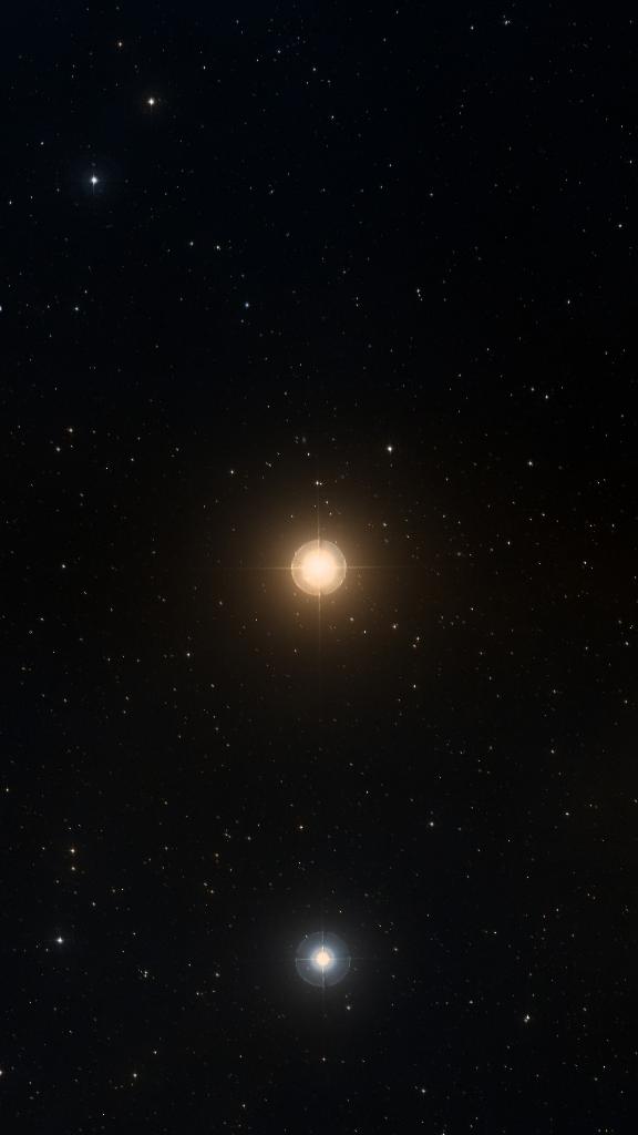 Le ciel autour de Ankaa, cadré au champ de Seestar S30 Pro