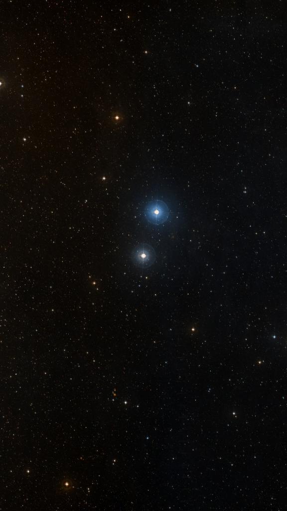Le ciel autour de Arkab Posterior, cadré au champ de Seestar S30 Pro