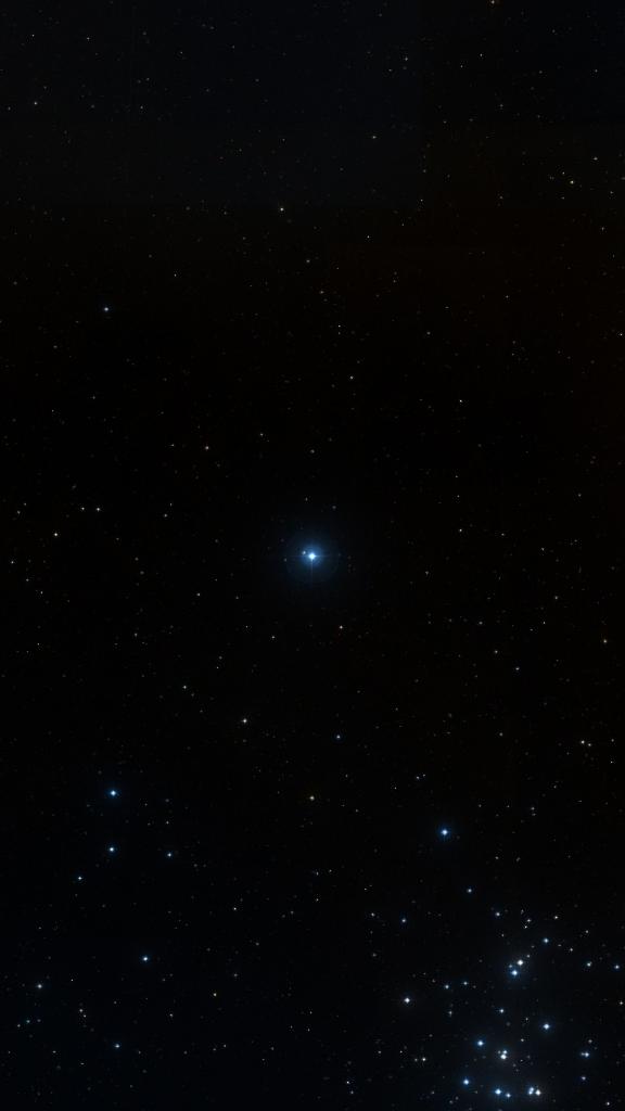 Le ciel autour de Asellus Borealis, cadré au champ de Seestar S30 Pro