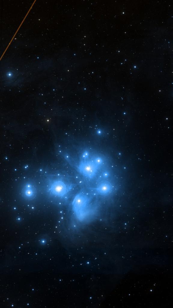 Le ciel autour de Asterope, cadré au champ de Seestar S30 Pro