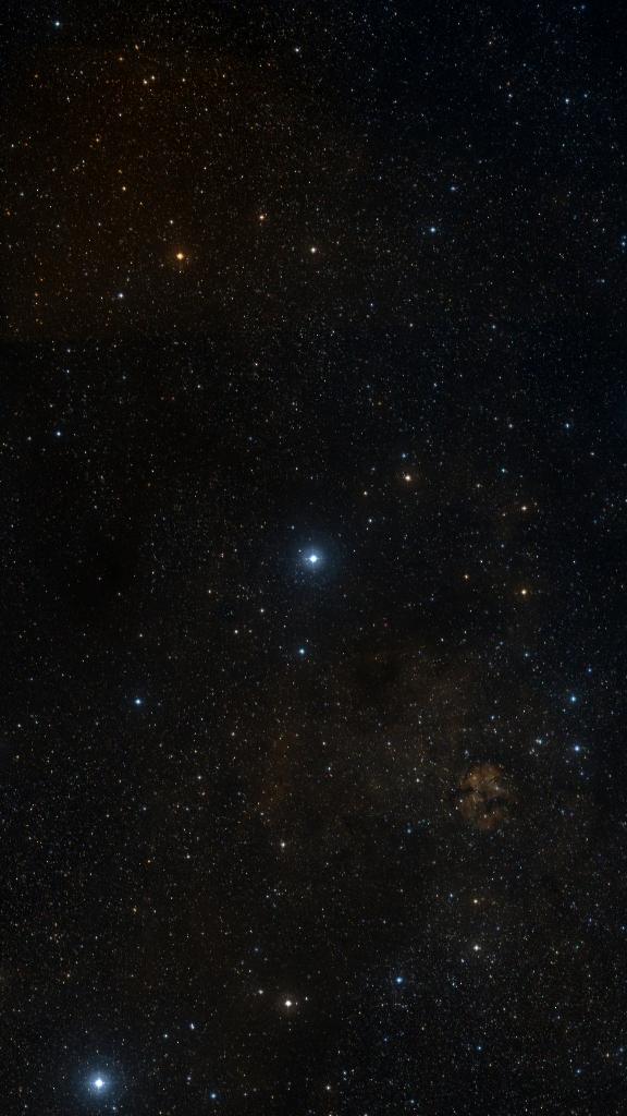 Le ciel autour de Azelfafage, cadré au champ de Seestar S30 Pro
