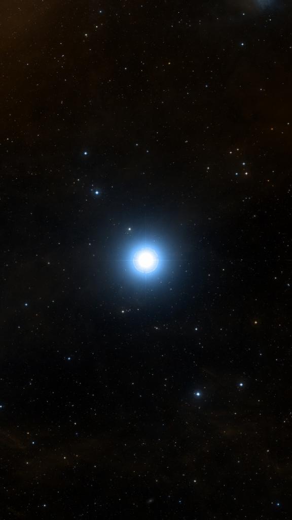 Le ciel autour de Bellatrix, cadré au champ de Seestar S30 Pro