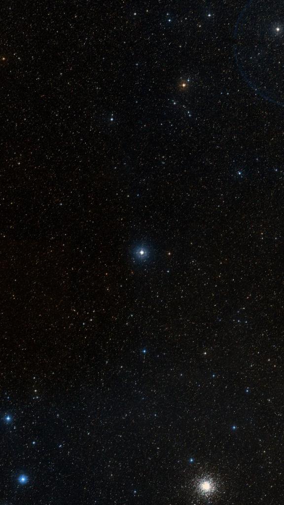 Le ciel autour de Cervantes, cadré au champ de Seestar S30 Pro
