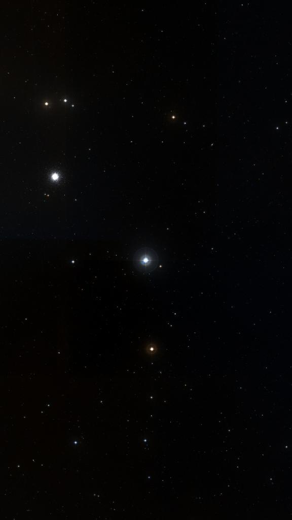 Le ciel autour de Diadem, cadré au champ de Seestar S30 Pro