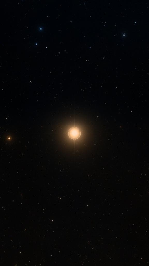 Le ciel autour de Diphda, cadré au champ de Seestar S30 Pro