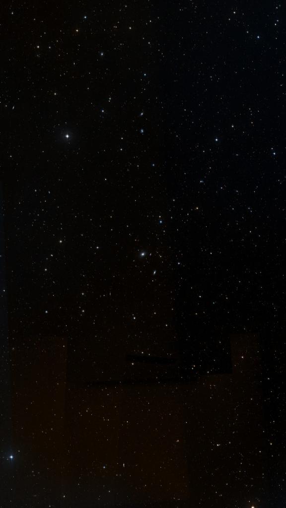 Le ciel autour de ESO185-054, cadré au champ de Seestar S30 Pro