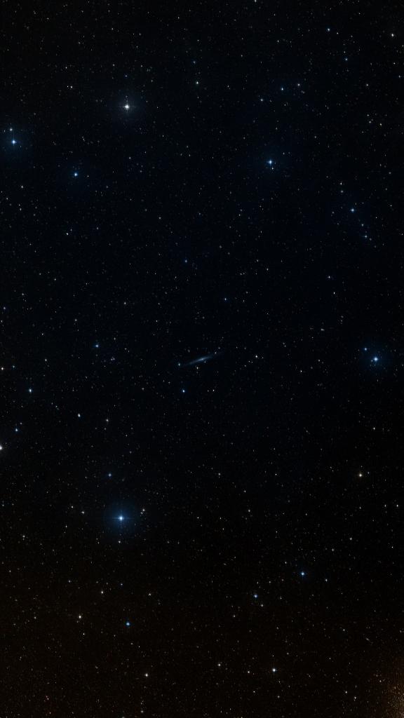 Le ciel autour de ESO270-017, cadré au champ de Seestar S30 Pro