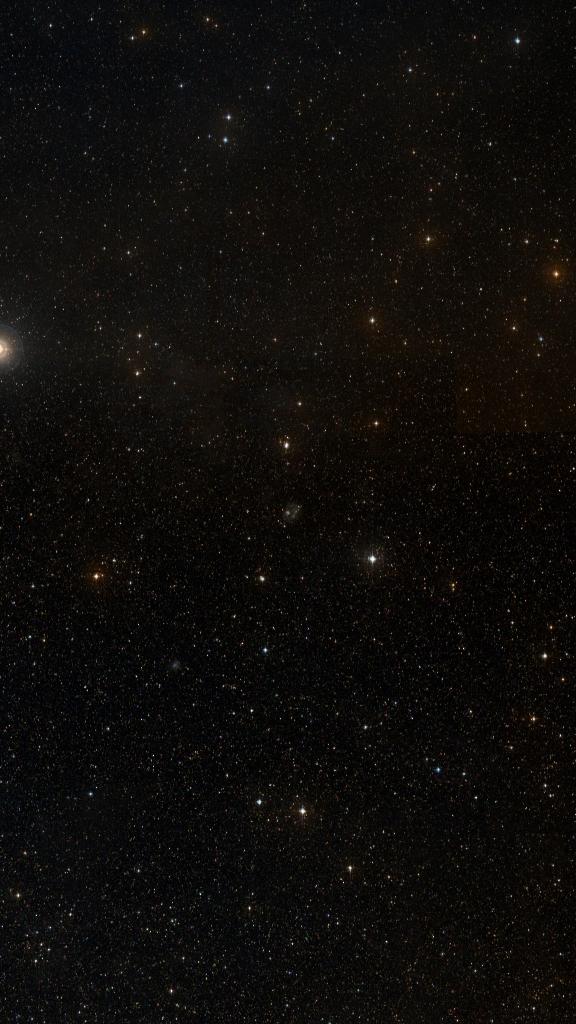 Le ciel autour de ESO273-014, cadré au champ de Seestar S30 Pro