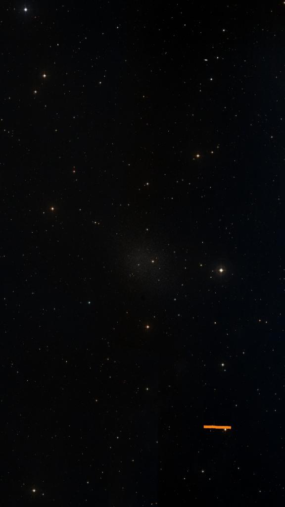 Le ciel autour de ESO356-004, cadré au champ de Seestar S30 Pro