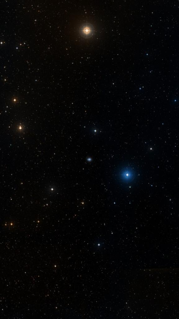 Le ciel autour de ESO383-087, cadré au champ de Seestar S30 Pro
