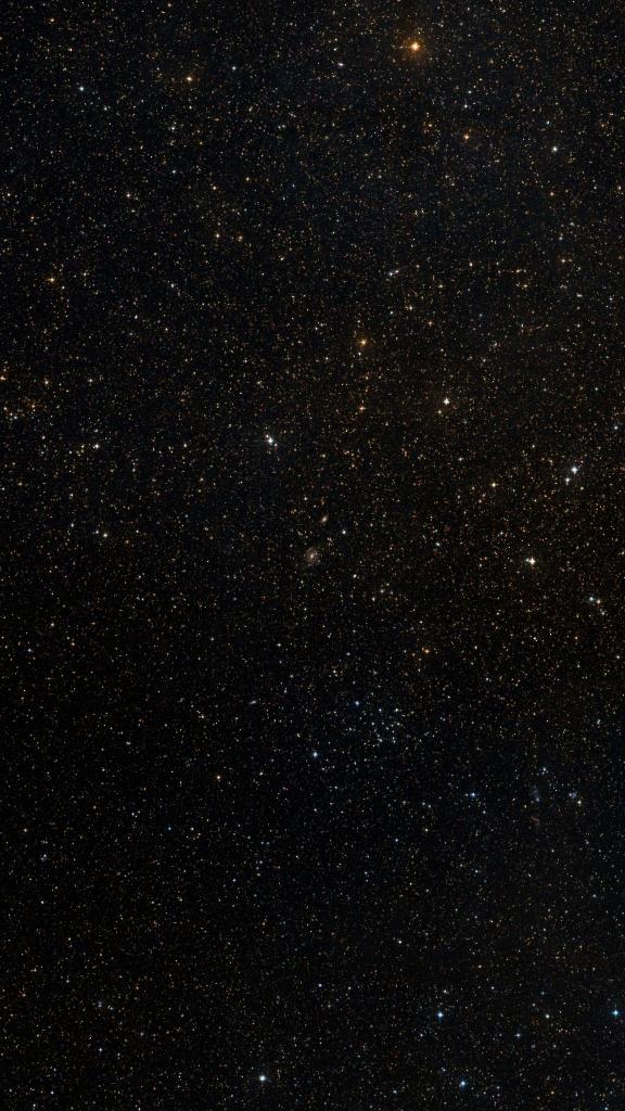 Le ciel autour de ESO494-026, cadré au champ de Seestar S30 Pro