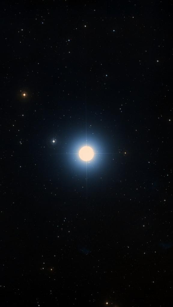 Le ciel autour de Fomalhaut, cadré au champ de Seestar S30 Pro