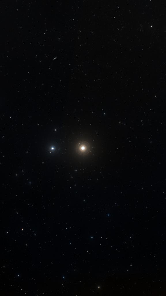 Le ciel autour de Giausar, cadré au champ de Seestar S30 Pro