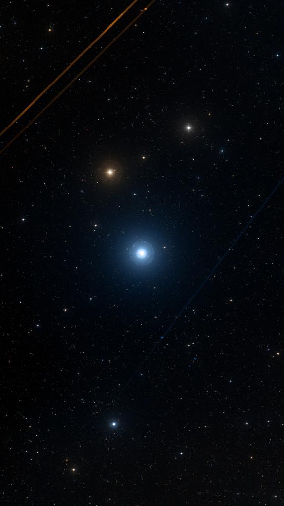 Le ciel autour de Gomeisa, cadré au champ de Seestar S30 Pro