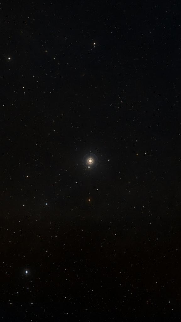 Le ciel autour de Graffias, cadré au champ de Seestar S30 Pro