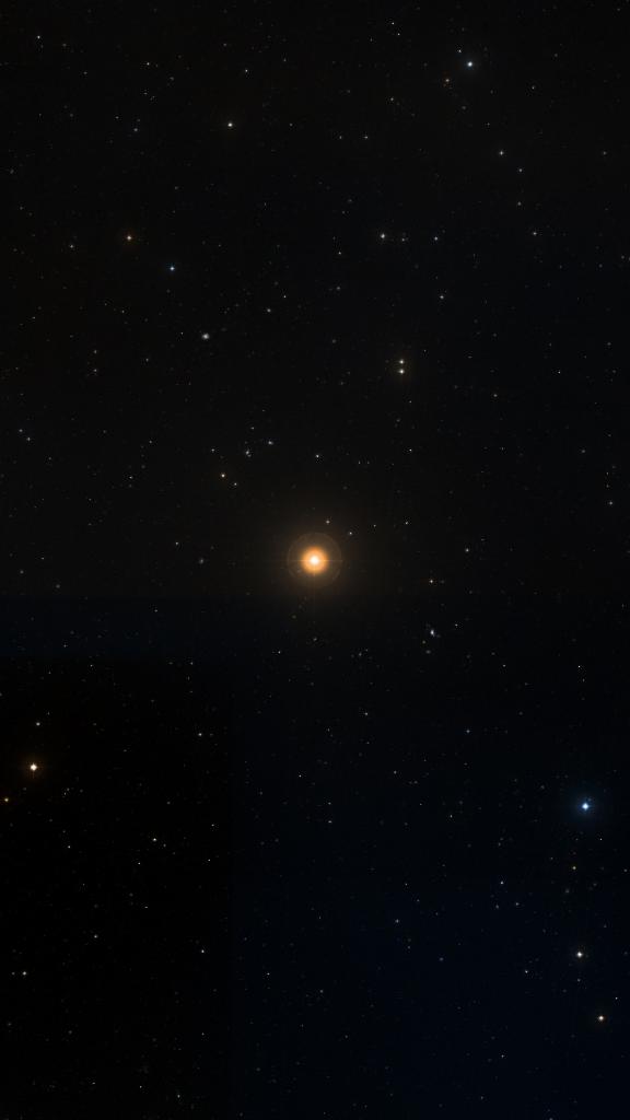 Le ciel autour de Gudja, cadré au champ de Seestar S30 Pro