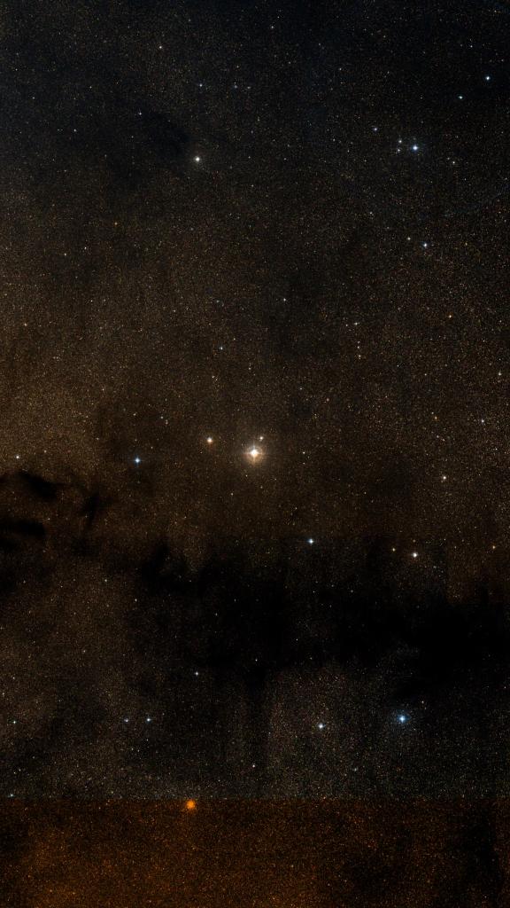 Le ciel autour de Guniibuu, cadré au champ de Seestar S30 Pro