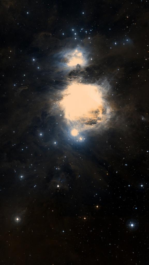 Le ciel autour de Hatysa, cadré au champ de Seestar S30 Pro