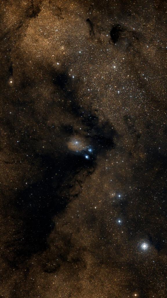 Le ciel autour de IC 1283, cadré au champ de Seestar S30 Pro