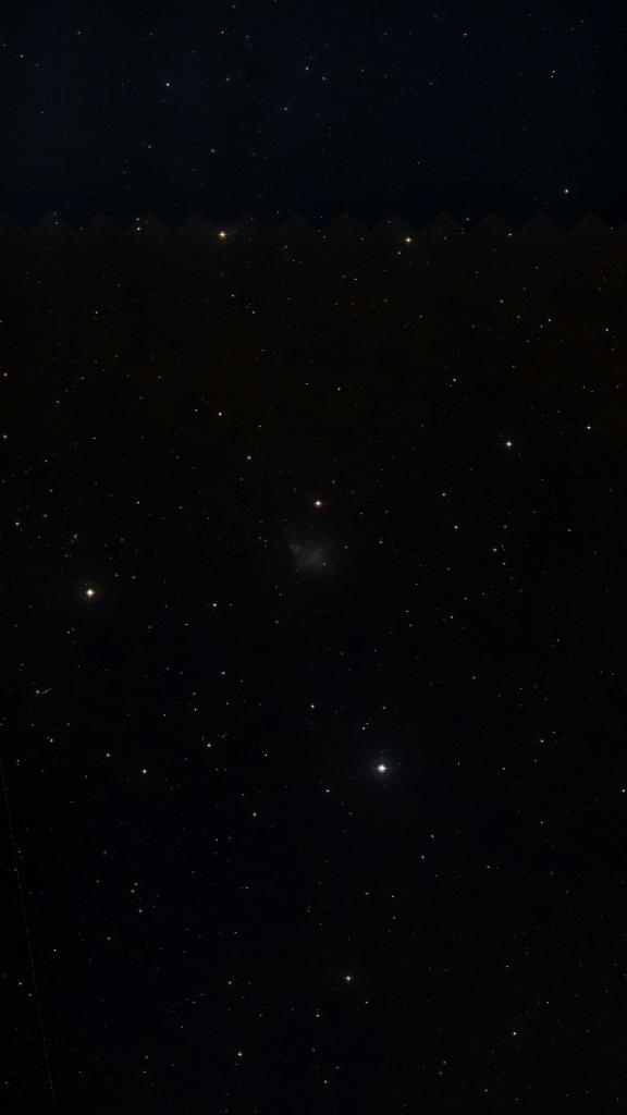 Le ciel autour de IC 1613, cadré au champ de Seestar S30 Pro