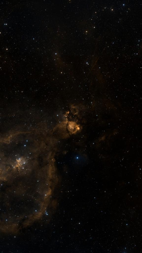 Le ciel autour de IC 1795, cadré au champ de Seestar S30 Pro