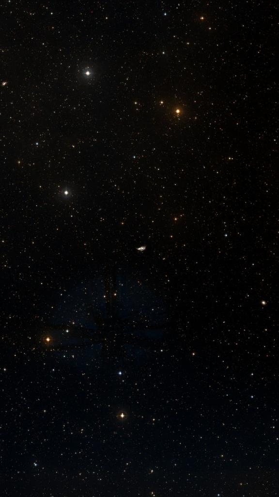 Le ciel autour de IC 2163, cadré au champ de Seestar S30 Pro