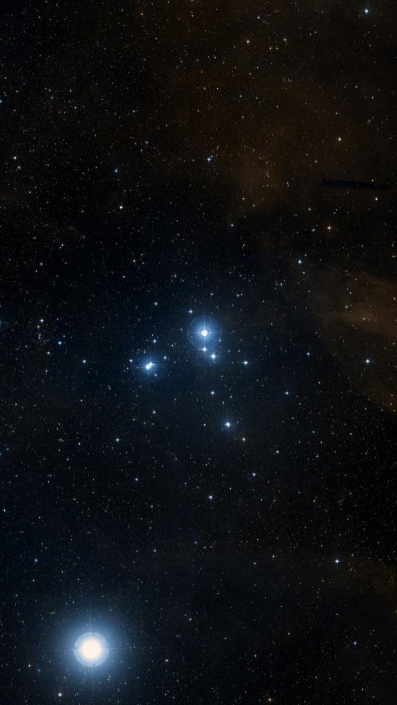 Le ciel autour de IC 2391, cadré au champ de Seestar S30 Pro