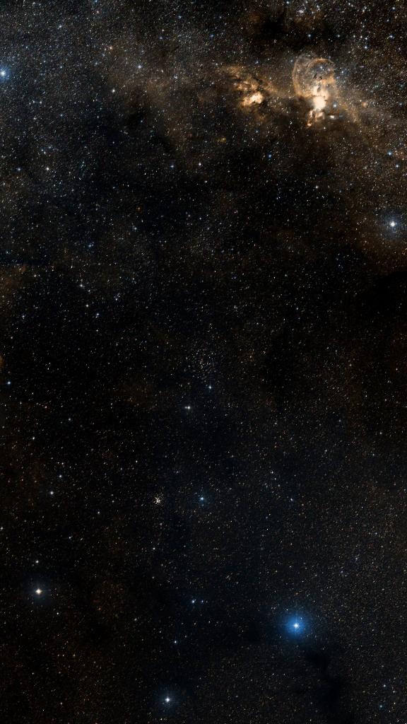 Le ciel autour de IC 2714, cadré au champ de Seestar S30 Pro