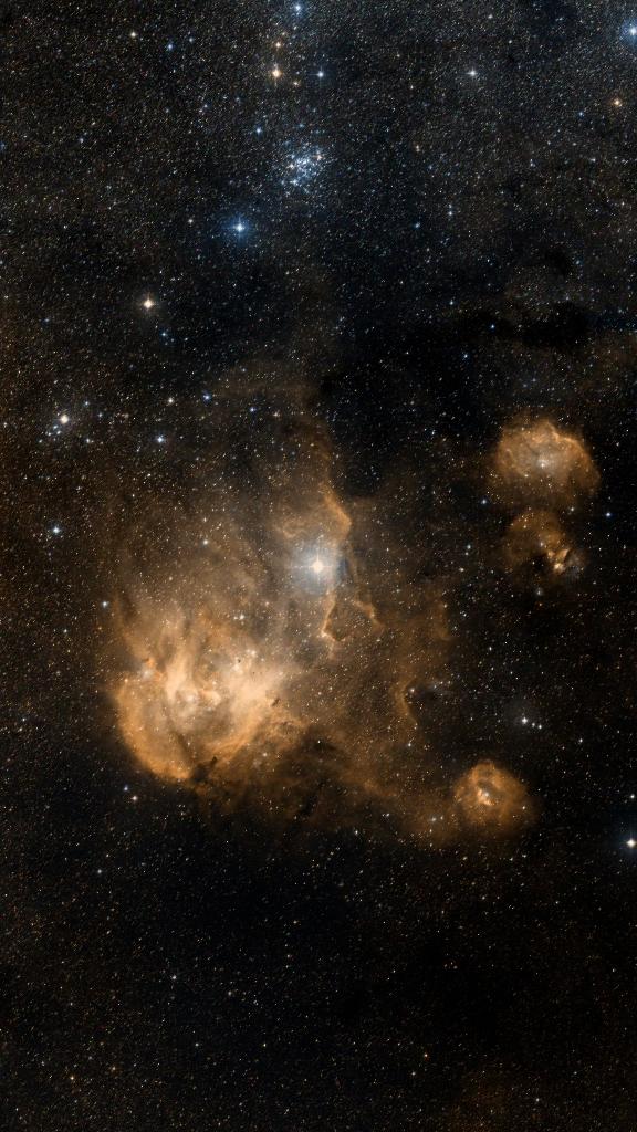 Le ciel autour de IC 2944, cadré au champ de Seestar S30 Pro
