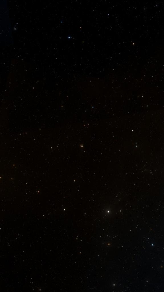 Le ciel autour de IC 334, cadré au champ de Seestar S30 Pro